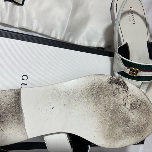 Gucci leather thong sandals - Picture 4 of 5